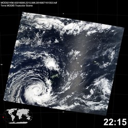 Level 1B Image at: 2215 UTC