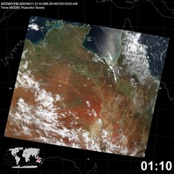 Level 1B Image at: 0110 UTC