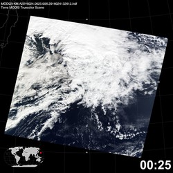 Level 1B Image at: 0025 UTC