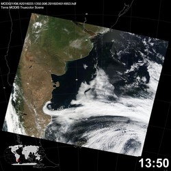 Level 1B Image at: 1350 UTC