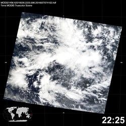 Level 1B Image at: 2225 UTC