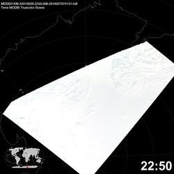 Level 1B Image at: 2250 UTC