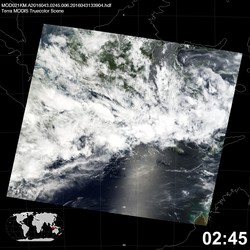 Level 1B Image at: 0245 UTC