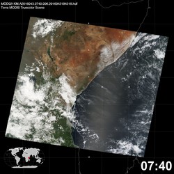 Level 1B Image at: 0740 UTC