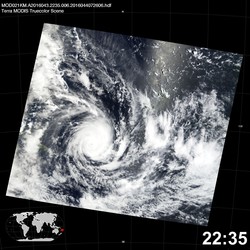 Level 1B Image at: 2235 UTC