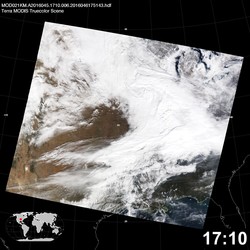 Level 1B Image at: 1710 UTC