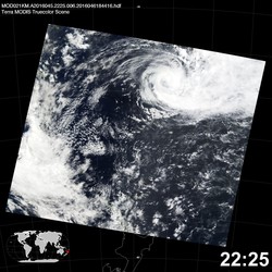 Level 1B Image at: 2225 UTC