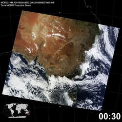 Level 1B Image at: 0030 UTC