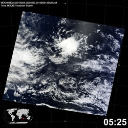 Level 1B Image at: 0525 UTC