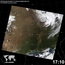 Level 1B Image at: 1710 UTC