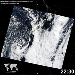 Level 1B Image at: 2230 UTC