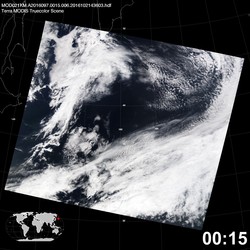 Level 1B Image at: 0015 UTC