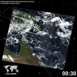 Level 1B Image at: 0030 UTC