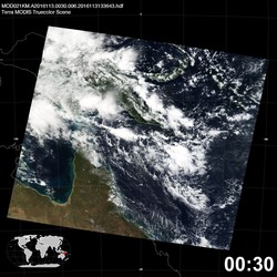 Level 1B Image at: 0030 UTC