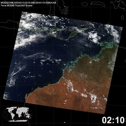 Level 1B Image at: 0210 UTC