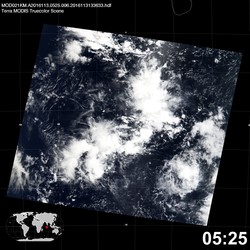 Level 1B Image at: 0525 UTC