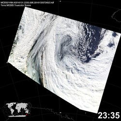 Level 1B Image at: 2335 UTC