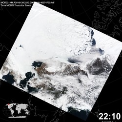 Level 1B Image at: 2210 UTC