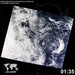 Level 1B Image at: 0135 UTC