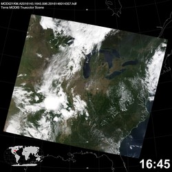 Level 1B Image at: 1645 UTC