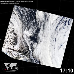 Level 1B Image at: 1710 UTC