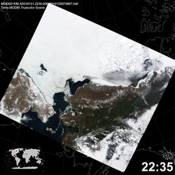 Level 1B Image at: 2235 UTC