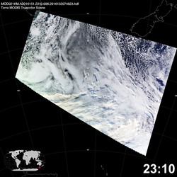 Level 1B Image at: 2310 UTC