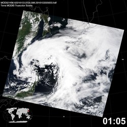 Level 1B Image at: 0105 UTC