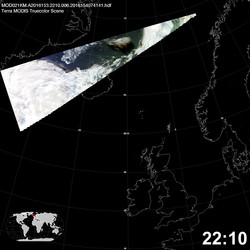 Level 1B Image at: 2210 UTC