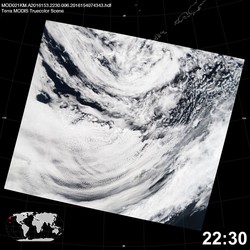 Level 1B Image at: 2230 UTC