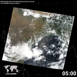 Level 1B Image at: 0500 UTC