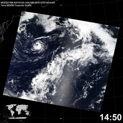 Level 1B Image at: 1450 UTC