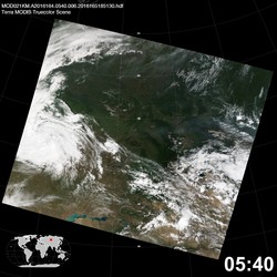 Level 1B Image at: 0540 UTC