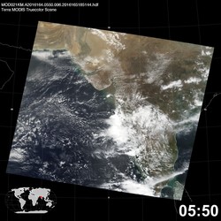 Level 1B Image at: 0550 UTC