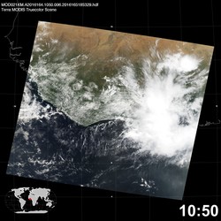 Level 1B Image at: 1050 UTC