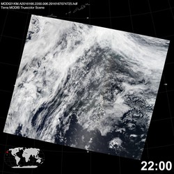 Level 1B Image at: 2200 UTC