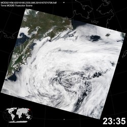 Level 1B Image at: 2335 UTC