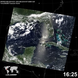 Level 1B Image at: 1625 UTC