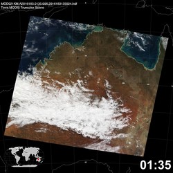 Level 1B Image at: 0135 UTC