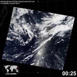 Level 1B Image at: 0025 UTC