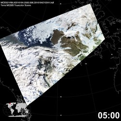 Level 1B Image at: 0500 UTC