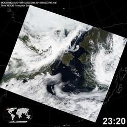 Level 1B Image at: 2320 UTC