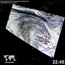 Level 1B Image at: 2245 UTC