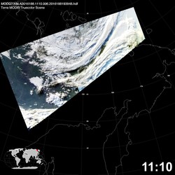 Level 1B Image at: 1110 UTC