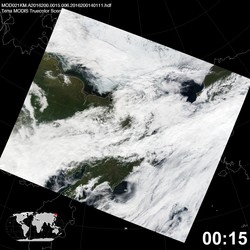 Level 1B Image at: 0015 UTC