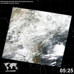 Level 1B Image at: 0525 UTC