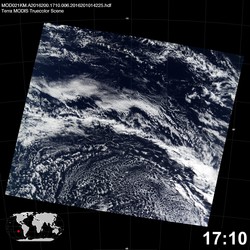 Level 1B Image at: 1710 UTC