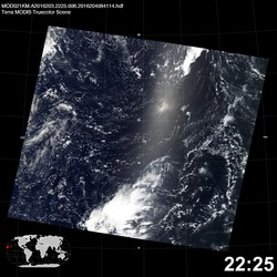 Level 1B Image at: 2225 UTC