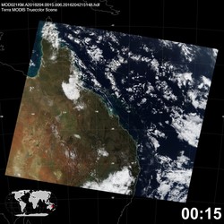 Level 1B Image at: 0015 UTC