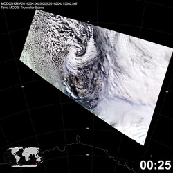 Level 1B Image at: 0025 UTC